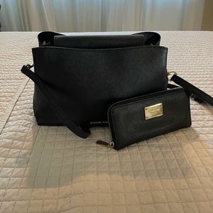 Purse and wallet - used
